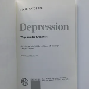 Depression (Wege aus der Krankheit)