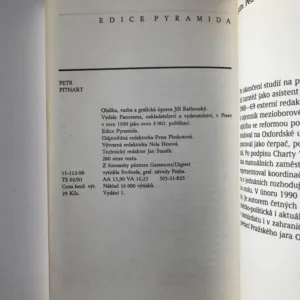 Obrana politiky, Petr Pithart