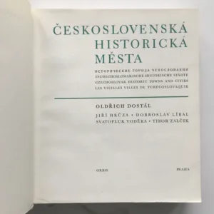 Československá historická města, Oldřich Dostál