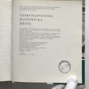 Československá historická města, Oldřich Dostál