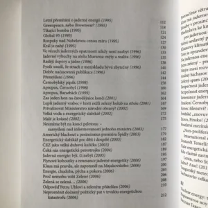 Myslím zeleně, proto volím jádro (Úvahy o energii, životním prostředí a politice), František Janouch