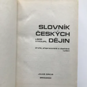 Slovník českých dějin, Libor Vykoupil