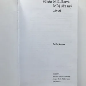 Meda Mládková – Můj úžasný život, Ondřej Kundra