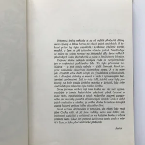 Zlatý věk Růží (Kus české historie 16. století), František Kavka