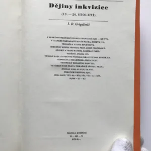 Dějiny inkvizice, I. R. Grigulevič