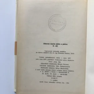 Obecná teorie státu a práva I. a II. díl, Eduard Kučera