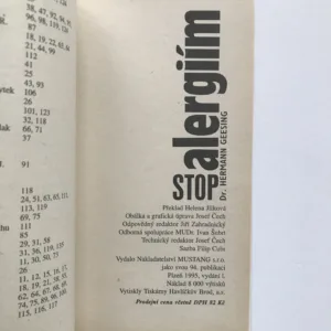 Stop alergiím, Hermann Geesing