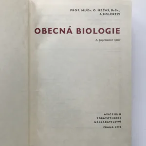 Obecná biologie, Oldřich Nečas