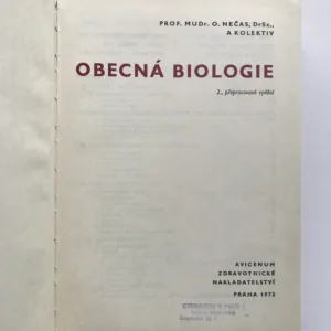 Obecná biologie, Oldřich Nečas