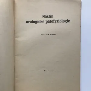 Nástin urologické patofyziologie, Jan B. Martinek