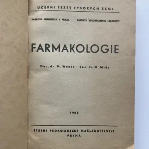 Farmakologie, Maxmilián Wenke, Miroslav Mráz