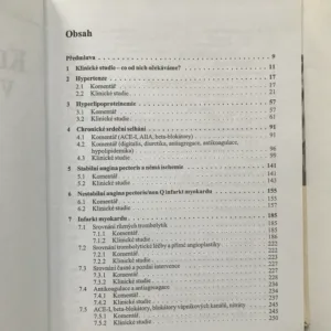 Klinické studie v kardiologii, Jindřich Špinar, Jiří Vítovec, Lea Kubecová, Jiří Pařenica