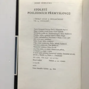 Století posledních Přemyslovců, Josef Žemlička