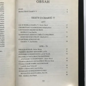 Charta 77 1977-1989, Vilém Prečan