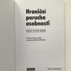 Hraniční porucha osobnosti, Heinz-Peter Röhr