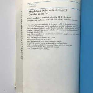 Domácí kuchařka, Magdalena Dobromila Rettigová