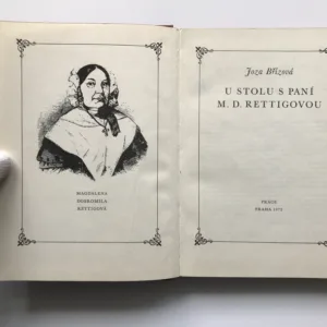 U stolu s paní M. D. Rettigovou, Joza Břízová