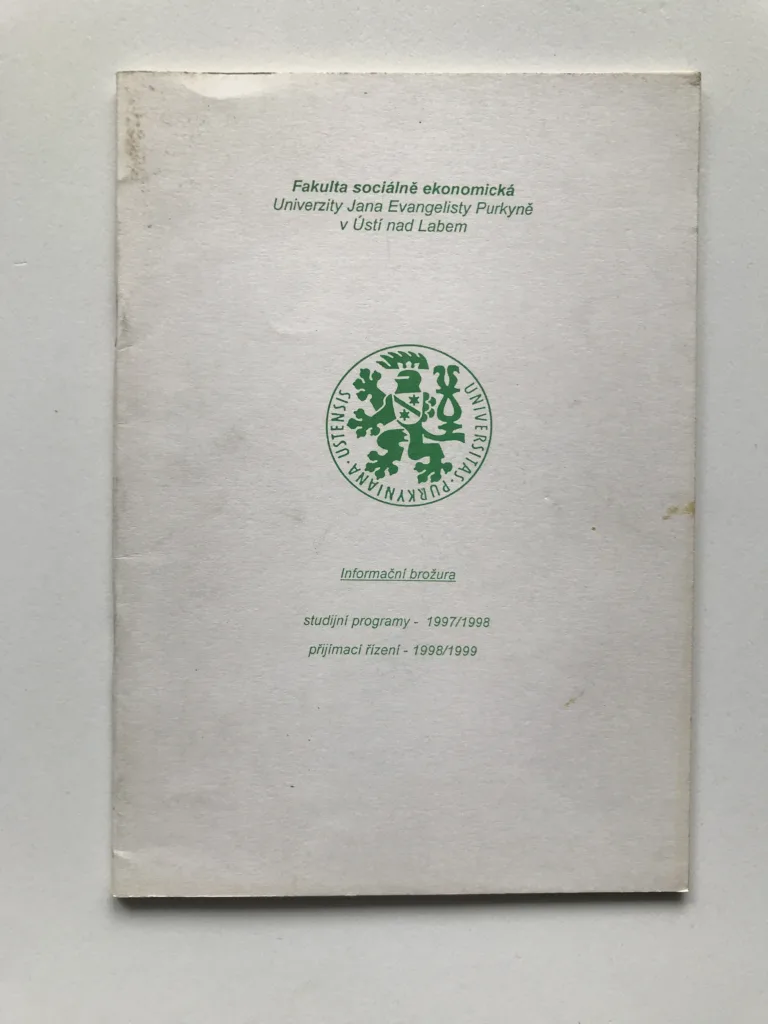 Fakulta sociálně ekonomická – informační brožura