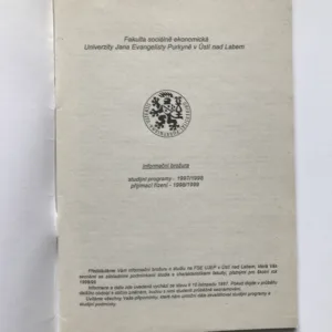 Fakulta sociálně ekonomická – informační brožura