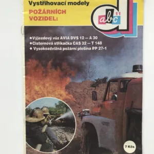 Vystřihovací modely požárních vozidel (ABC, č. 11)
