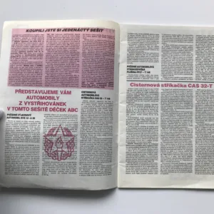 Vystřihovací modely požárních vozidel (ABC, č. 11)