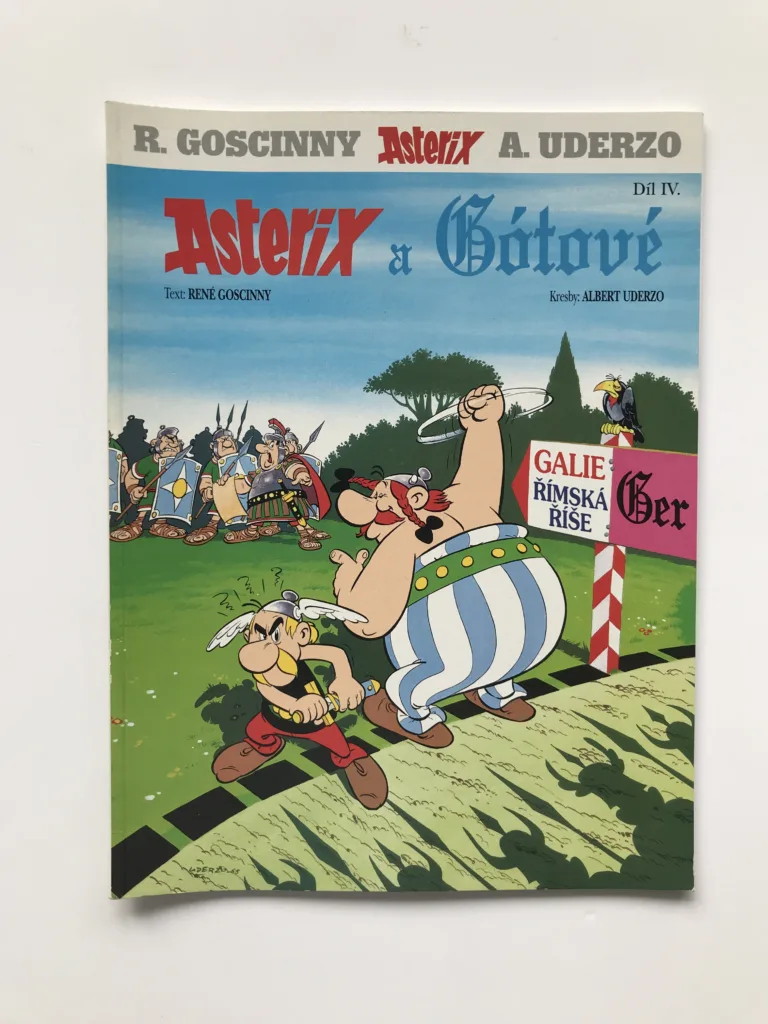 Asterix a Gótové, René Goscinny, Albert Uderzo
