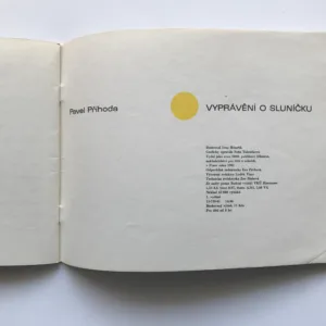Vyprávění o sluníčku, Pavel Příhoda, Ivan Minařík