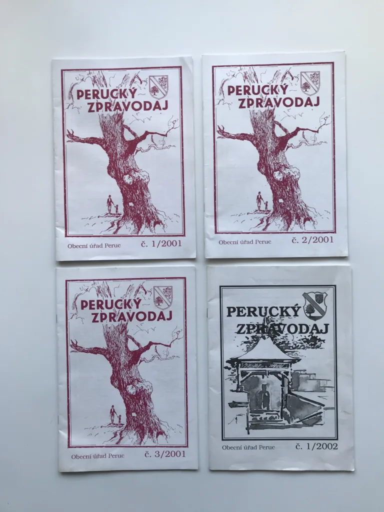 4x Perucký zpravodaj 2001/2002