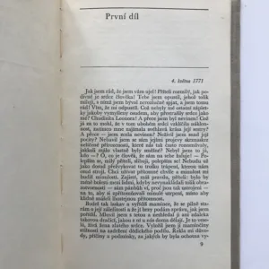 Utrpení mladého Werthera, Johann Wolfgang Goethe
