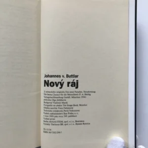 Nový ráj (Terraforming – poslední šance lidstva), Johannes v. Buttlar