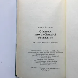 Čítanka pro začínající detektivy, Rudolf Čechura