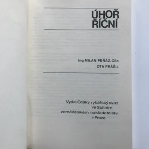 Úhoř říční, Milan Peňáz, Ota Prášil