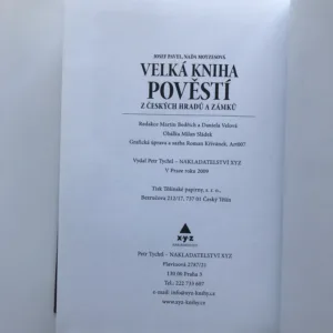 Velká kniha pověstí z českých hradů a zámků, Josef Pavel, Naďa Moyzesová