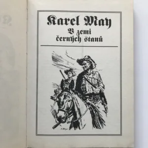 V zemi černých stanů, Karel May