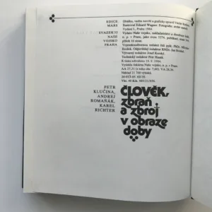 Člověk, zbraň a zbroj v obraze doby, II. díl, Petr Klučina, Andrej Romaňák, Karel Richter