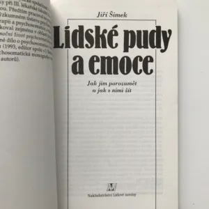 Lidské pudy a emoce, Jiří Šimek