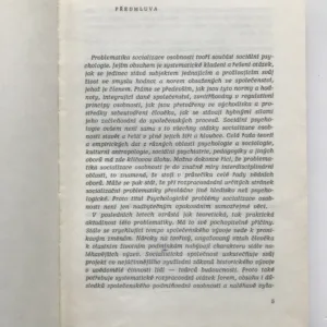 Psychologické problémy socializace osobnosti, Zdeněk Helus