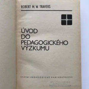 Úvod do pedagogického výzkumu, Robert M. W. Travers