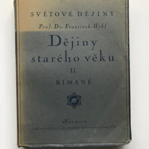 Dějiny starého věku II. – Římané, František Hýbl