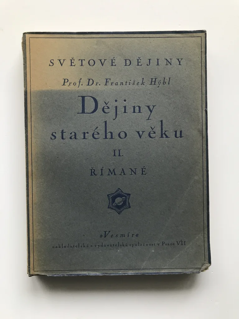 Dějiny starého věku II. – Římané, František Hýbl