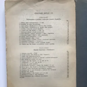 Dějiny starého věku II. – Římané, František Hýbl