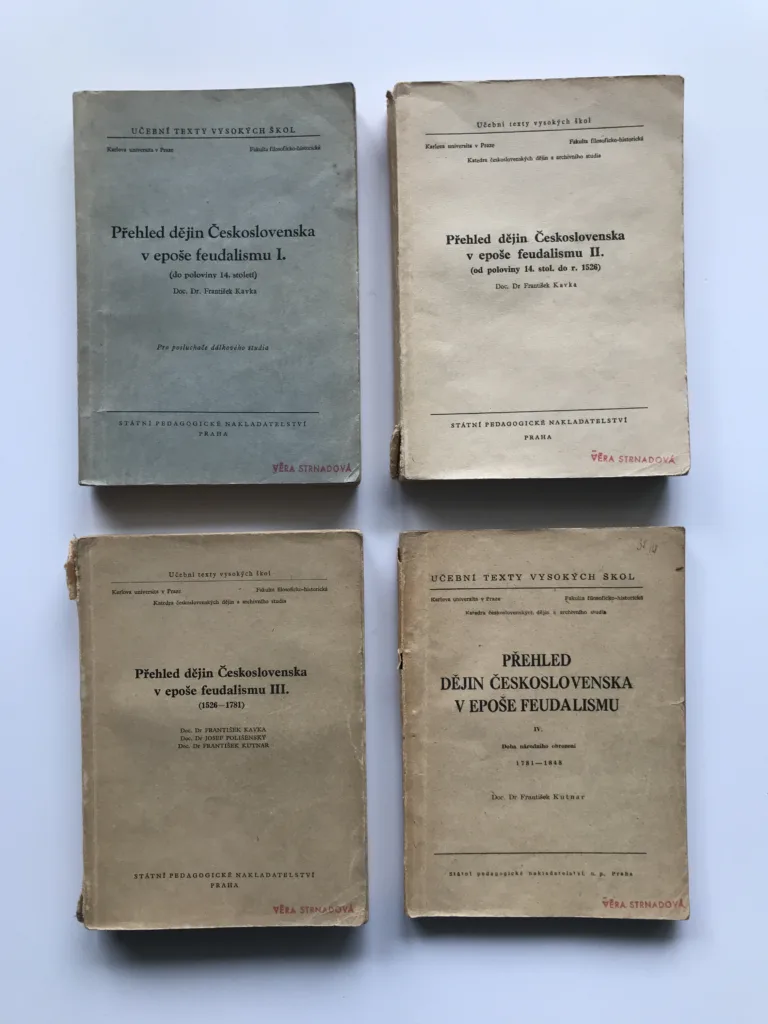 Přehled dějin Československa v epoše feudalismu I.-IV.