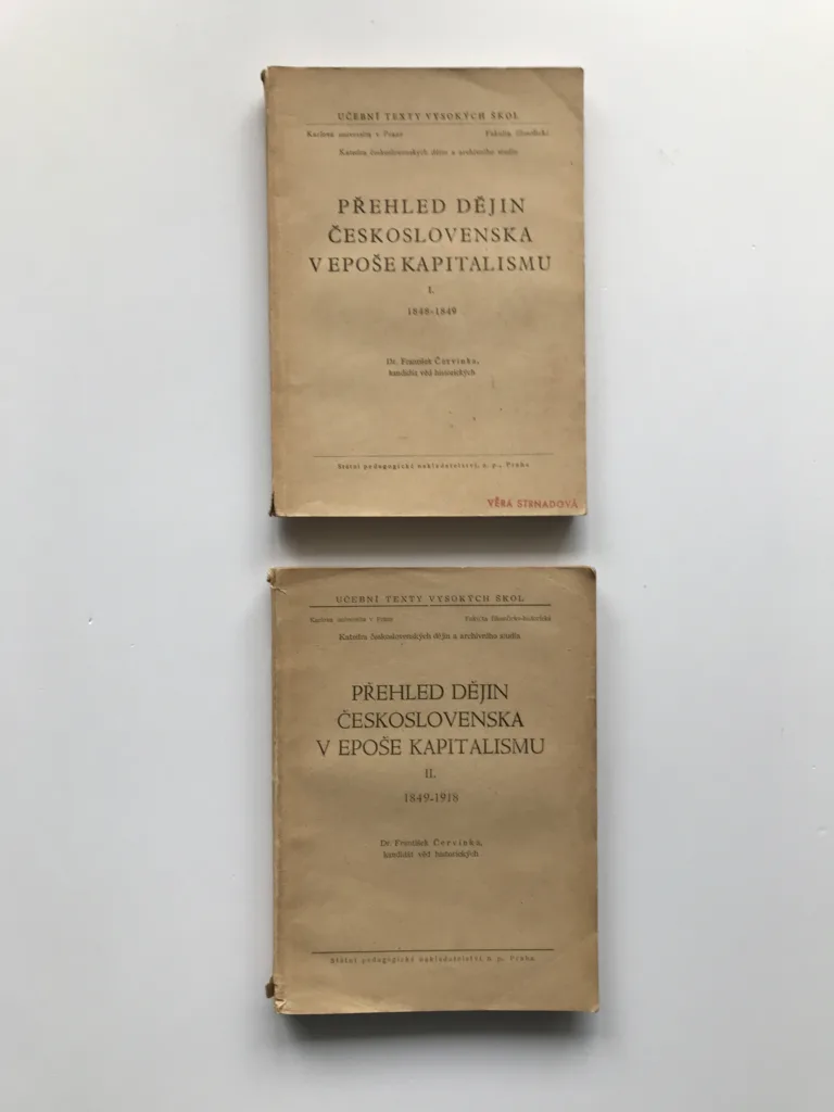 Přehled dějin Československa v epoše kapitalismu I.-II.