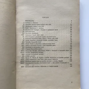 Přehled dějin Československa v epoše kapitalismu I.-II.