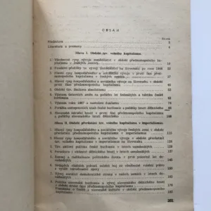 Přehled dějin Československa v epoše kapitalismu I.-II.