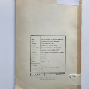Dokumentační informace v psychologii, Jiří Hoskovec, Jiří Štikar