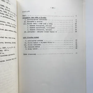 Úvod do pedagogické antropologie a axiologie, Stanislava Kučerová