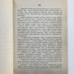 Kapitoly z obecné didaktiky pro učitele střední školy, Věra Cedrychová, Jaroslav Raudenský
