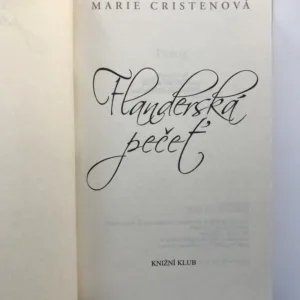 Flanderská pečeť, Marie Cristenová