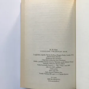 Vzdálené vrcholky hor 1, M. M. Kaye